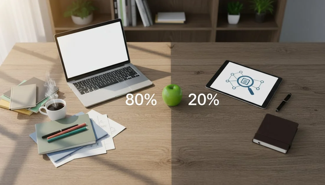 The 80/20 rule in SEO content writing explained